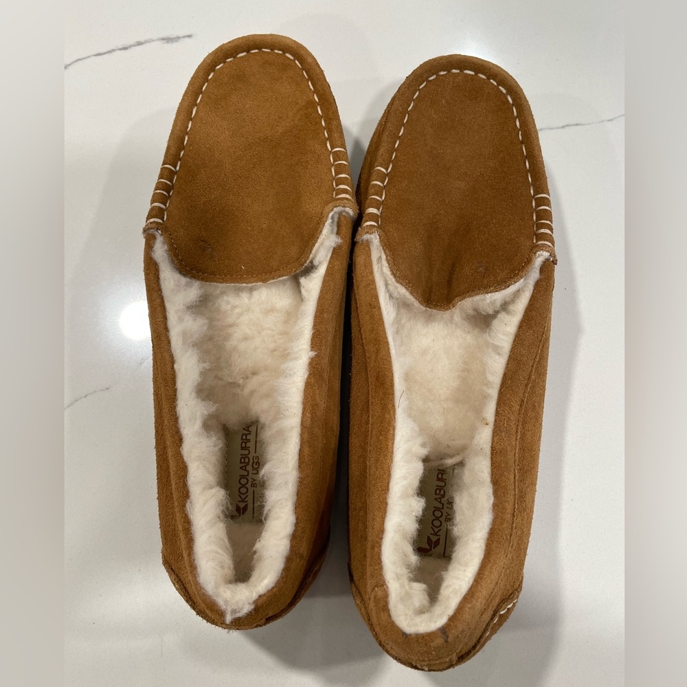 Koolaburra by UGG Tan Chestnut Slippers 9